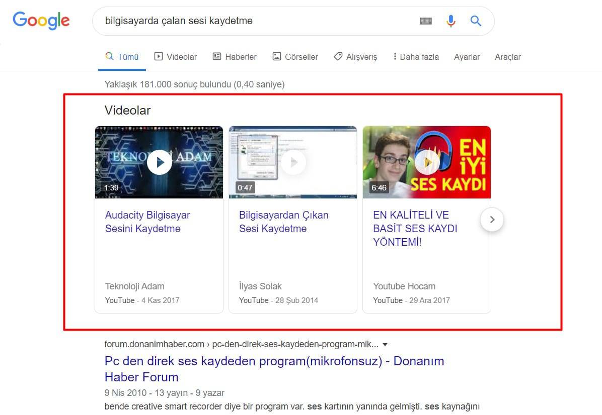youtube google önemi