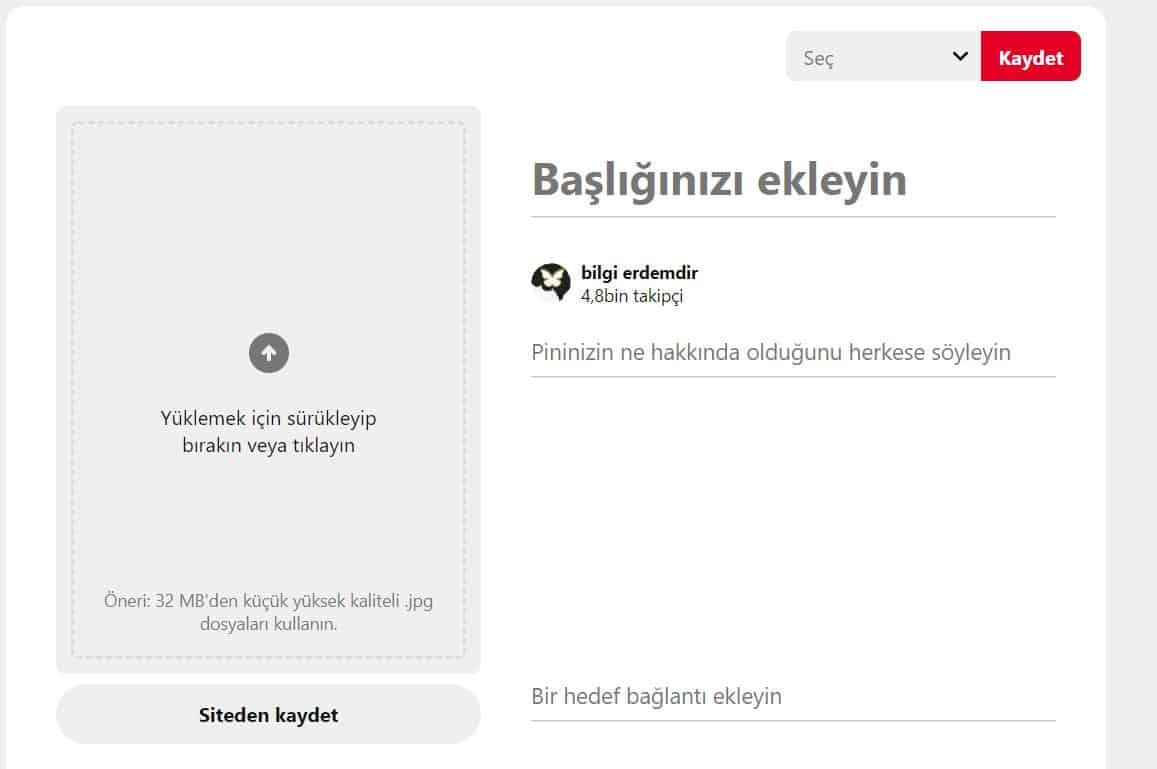 pinterest takipçi arttırma 2