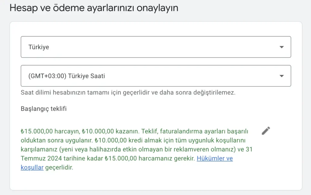 Google Reklam verme